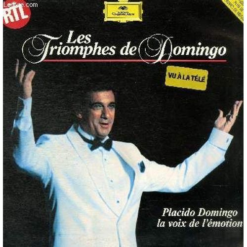Disque Vinyle 33t Les Contes D'hoffmann, Carmen, Granada, La Juive, La Fille Du Far West, Caminito, Requiem, Rigoletto, Werther. Disque 3: La Traviata, L'elixir D'amour, Le Trouvere ... - Les Triomphes De Domingo
