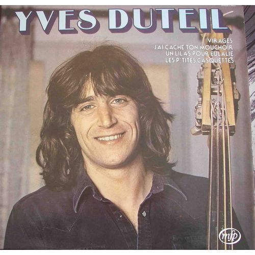 Disque Vinyle 33t Yves Duteil - Virages / J'ai Cache Ton Mouchoir / Un Lilas Pour Eulalie / Les P'tites Casquettes / Les Mots / Je Suis Une Larme / L'ecritoire / Le Mur De Lierre - Yves Duteil