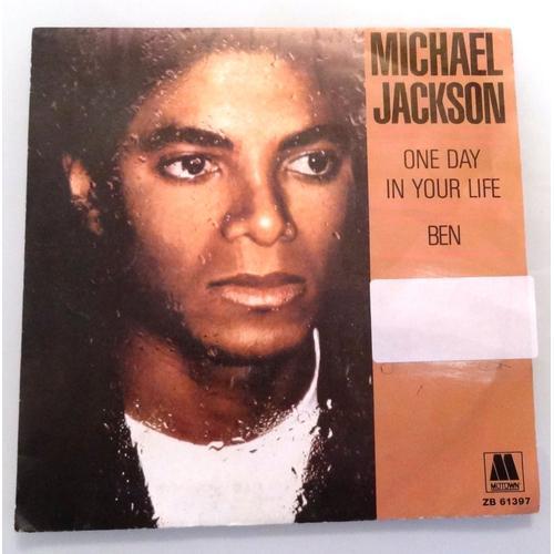 Disque Vinyle 45 Tours - Michael Jackson - One Day In Your Life - Ben- - Michael Jackson