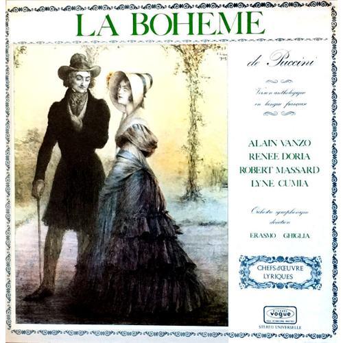 Disque Vinyle Lp 33 Tours - La Bohme - Puccini - Vogue 403 - Alain Vanzo,  - Puccini - La Bohme