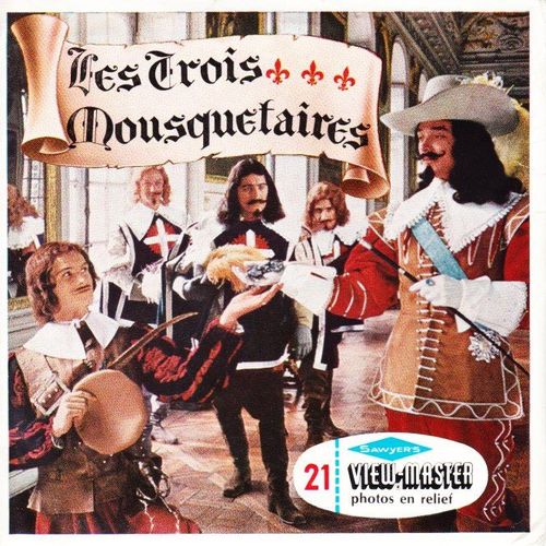 Disques View-Master B426 - Les Trois Mousquetaires
