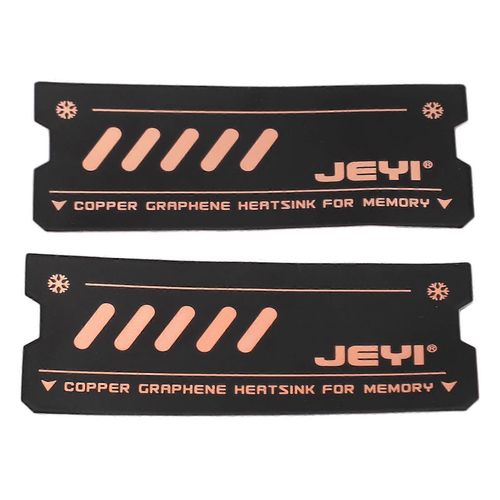 Dissipateur thermique de mmoire d'ordinateur portable Refroidisseur de mmoire  accs alatoire  double couche de feuille de cuivre de graphne pour DDR5 DDR4 DDR3 DDR2