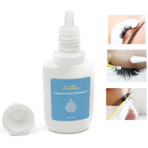Dissolvant De Colle Pour Cils 10ml, Solution De Nettoyage Individuel Des Faux-Cils, Extension Avant Le Nettoyage, Colle Adhsive Liquide Clean4