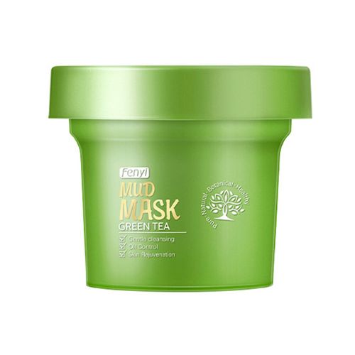 Dissolvant De Points Noirs, Boue De Th Vert, Argile Kaolin, Couverture De Boue Faciale, Rducteur De Pores De Qualit Pour Les Boutons Et Les Peaux Grasses En Profondeur