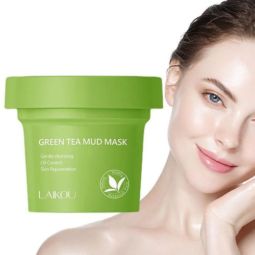 Dissolvant De Points Noirs, Boue De Th Vert, Extrait De Th Vert, Argile, Boue Rafrachissante Pour Le Visage, limine Les Points Noirs, Nourrissant, Hydratant, Amliore