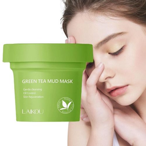 Dissolvant De Points Noirs, Boue De Th Vert, Extrait De Th Vert, Argile, Rafrachissant Pour Le Visage, Boue De Spa, Rduction Des Pores De Qualit Pour Les Points Noirs Et Gras