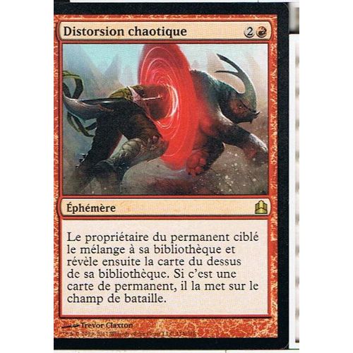 Distorsion Chaotique  ( Chaos Warp ) - Magic Mtg