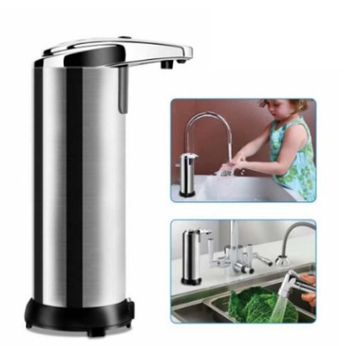 Distributeur Automatique De Savon Avec Capteur Infrarouge 250 Ml Acier Inoxydable Goodnice