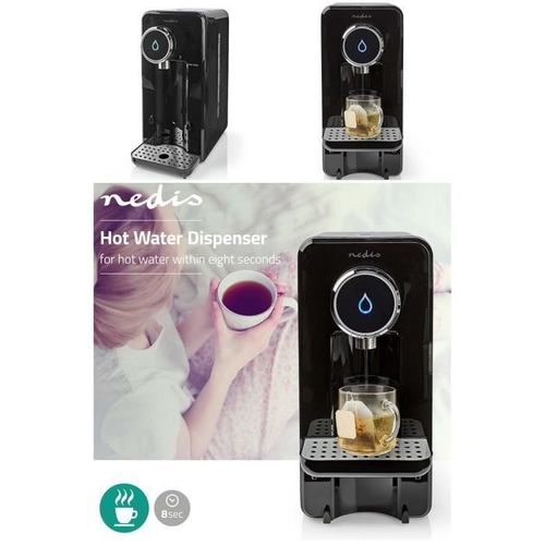 Distributeur d?eau chaude 2600W Thire lectrique Tea Time Systme de chauffe rapide Capacit 2.5L affichage numrique Design lga