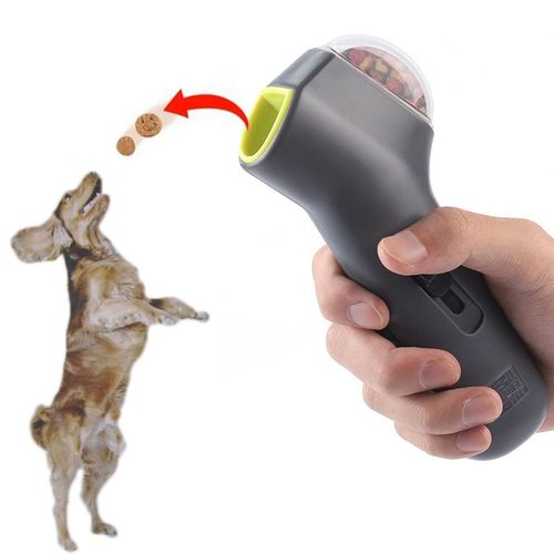 Distributeur De Nourriture Interactif Pour Animaux De Compagnie, Distributeur De Jouets Pour Chiens, Lanceur De Nourriture Pour Animaux De Compagnie, Alimentation Intelligente Pour Chiot, Pistolet  C