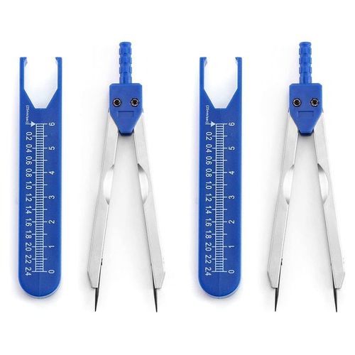 Lot De 2 Outils De Mesure Réutilisables Pour Bague, Mesure De La Taille