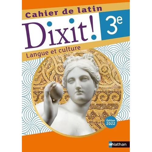 Dixit ! - Cahier De Latin : 3e (dition 2022)   