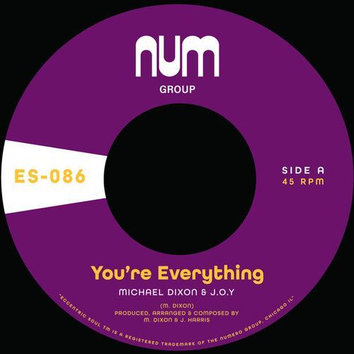 Dixon Michael A. & J.O.Y. - You're Everything B/W You're All I Need [7-Inch Single] - Dixon Michael A. & J.O.Y.