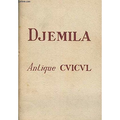 Djemila - Antique Cvicvl.   de Leschi Louis  Format Broch 