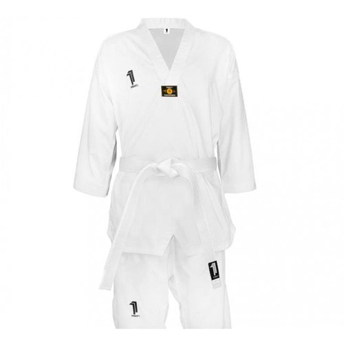 1fight1, Dobok Taekwondo Brod Elite, Col Blanc, Taille 180 Cm