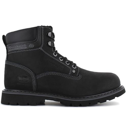 Dockers By Gerli - Hommes Hiver Bottes Boots Gefttert Cuir Noir 23da104-400100