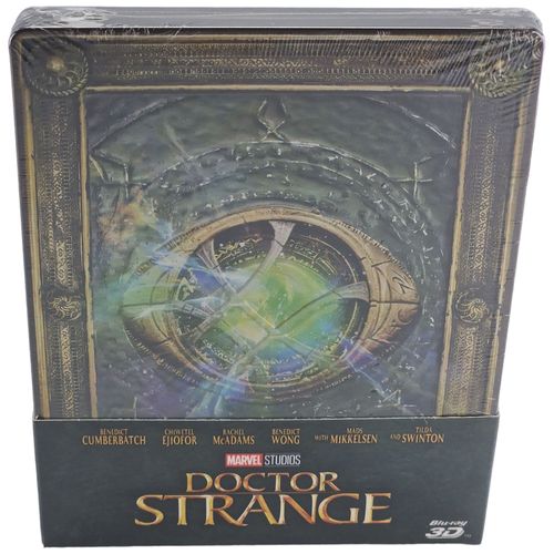 Doctor Strange Blu-Ray 3d +Blu-Ray Steelbook Filmarena Cumberbatch 2017 Zone B