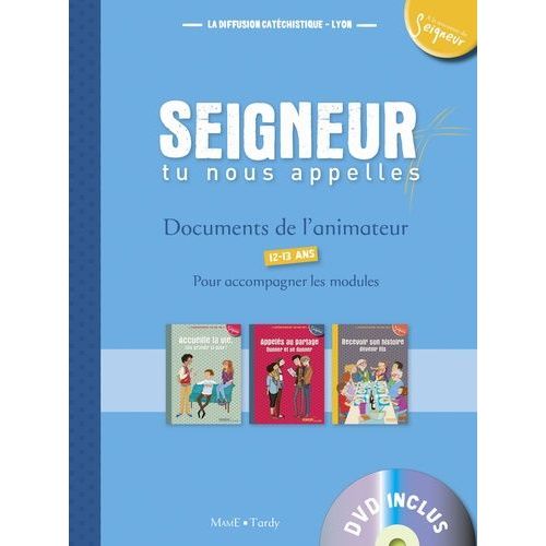 Documents De L'animateur Modules 5 A 7 - 12-13 Ans - (1 Dvd)   de Diffusion Catchistique Lyon  Format Reli 