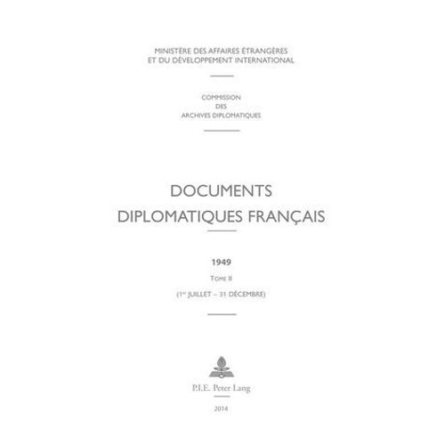 Documents Diplomatiques Franais  