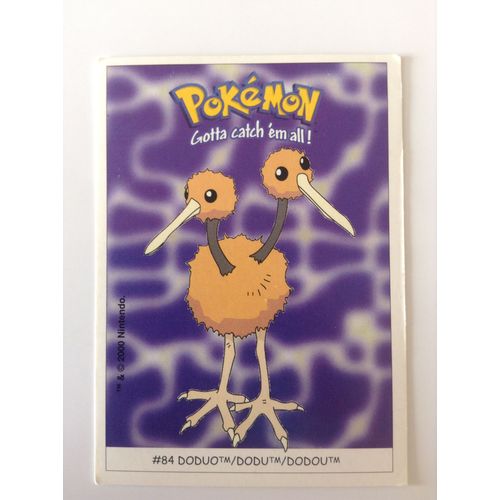 Doduo #84 - Carte Boomer Dunkin
