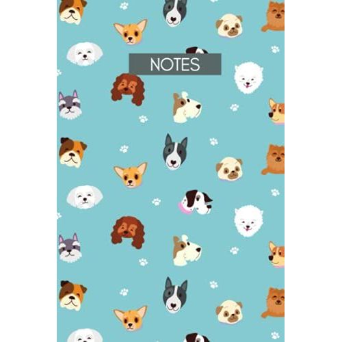 Dog Journal - 100 Pages - Lined Paper - 6x9 - Notebook - Diary - Daily Journal   de unknown  Format Broch 