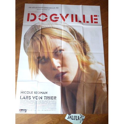 Dogville De Lars Von Trier Avec Nicole Kidman - Affiche Originale  De Cinma  120 X 160 Cm