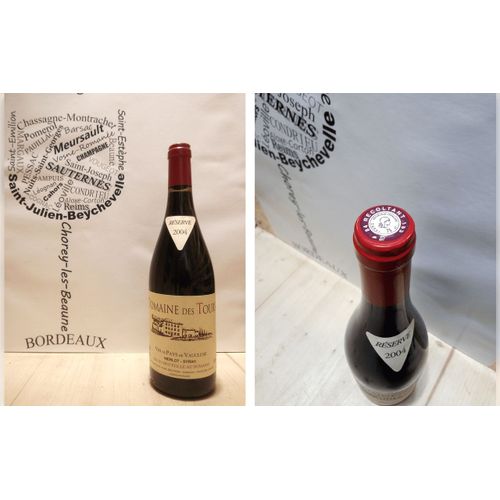 Domaine Des Tours 2004 - Merlot-Syrah - Emmanuel Reynaud - Igp Pays Du Vaucluse - 1 X 75 Cl - Rouge