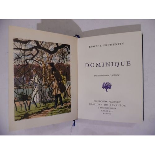 Dominique - Eugne Fromentin - Dix Illustrations De C. Chopy - Collection 