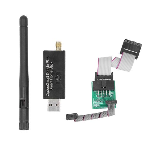 Dongle Wifi Bluetooth 5.0 Signal de scurit stable Protection ESD Adaptateur rseau sans fil CC2652P de gain 5dBi avec ligne de programmation