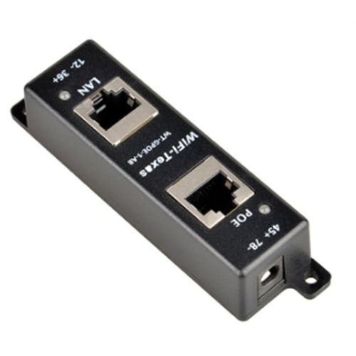 Donnes dindication LED dinjecteur Gigabit PoE  port unique passif et mode dalimentation A et B partags les 4 paires