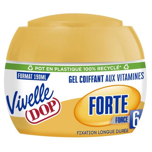 Dop - Vivelle Dop Gel Coiffant Aux Vitamines Fixation Forte Force 6 190 Ml
