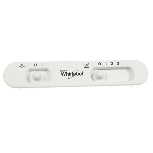 DOSSERET BANDEAU DE COMMANDE pour TABLE DE CUISSON WHIRLPOOL - 481245249027
