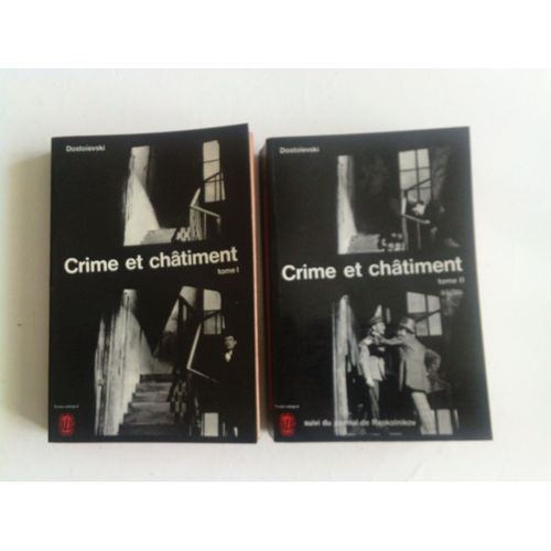 Crime Et Chatiment (2 Tomes)   de dostoevski  Format Poche 