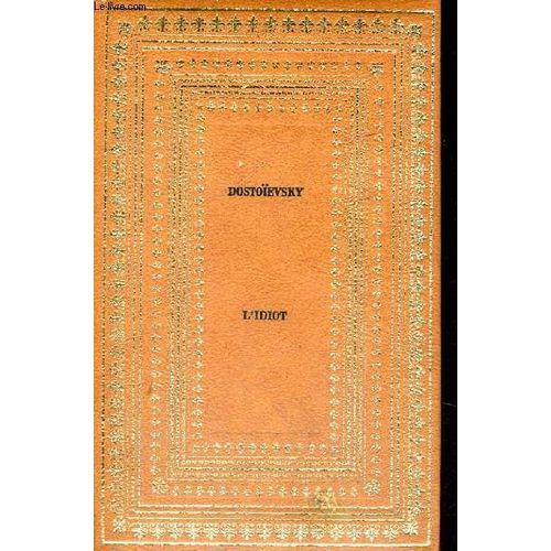 L'idiot   de Dostoievsky F M