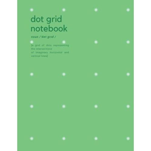 Dot Grid Notebook: Dot Grid Journal Large 8.5 X 11| 120 Dotted Pages | Dotted Notebook/Journal | Grid Dots For Office, Home Or School   de P R E S S, H  N O T E  Format Broch 