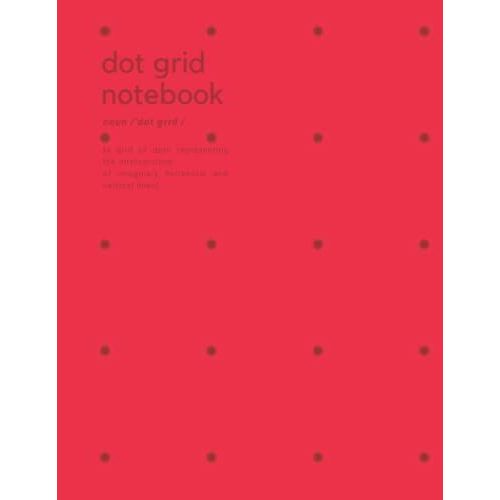 Dot Grid Notebook: Dot Grid Journal Large 8.5 X 11| 120 Dotted Pages | Dotted Notebook/Journal | Grid Dots For Office, Home Or School   de P R E S S, H  N O T E  Format Broch 