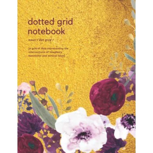 Dotted Grid Notebook/Journal | Dotted Grid Notebook: Large Large Dotted Notebook | Large Dotted Journal | Giant Dotted Notebook | Giant Journal 500 ... For Women | Dotted Grid Notebook Soft Cover |   de P R E S S, H  N O T E  Format Broch 
