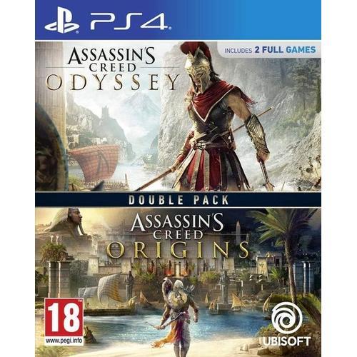 Double Pack : Assassin's Creed : Origins + Assassin's Creed : Odyssey Ps4