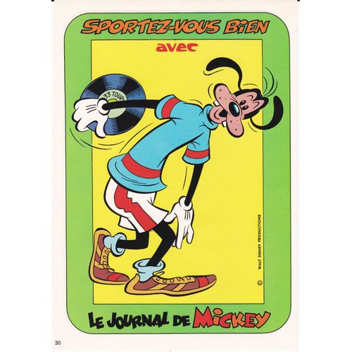 Double Planche Avec 4 Autocollants Walt Disney : Les 