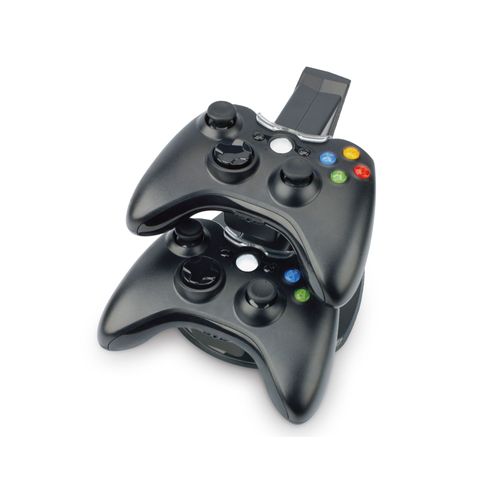 Double station de charge à LED pour sans fil Xbox 360 (chargeur