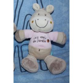 Doudou Ane Marque Bebe Reve Coloris Rose Rakuten