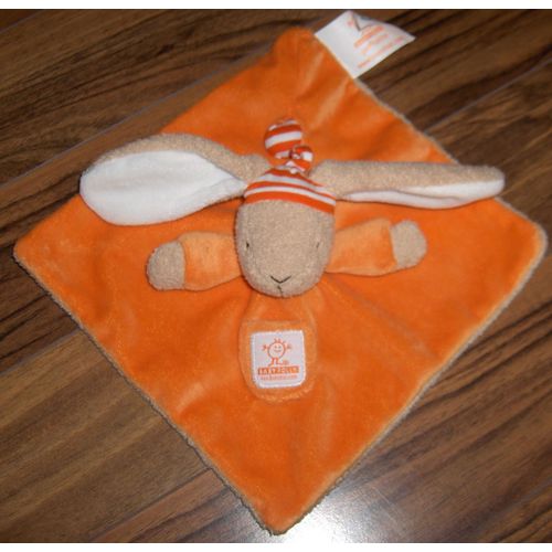 Doudou Baby Folly Plat Orange Babyfolly Buromac  Pirouette