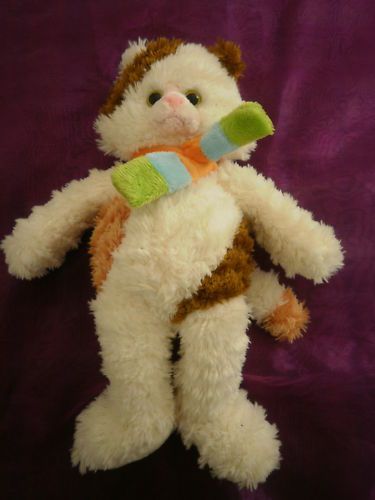 Doudou Chat Daisy Marron Ivoire Histoire D Ours 28cm Rakuten