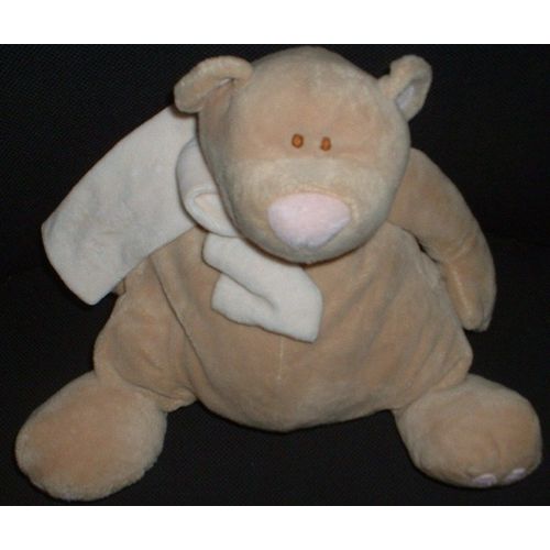 Doudou Chien Musical Avec charpe Jollybaby