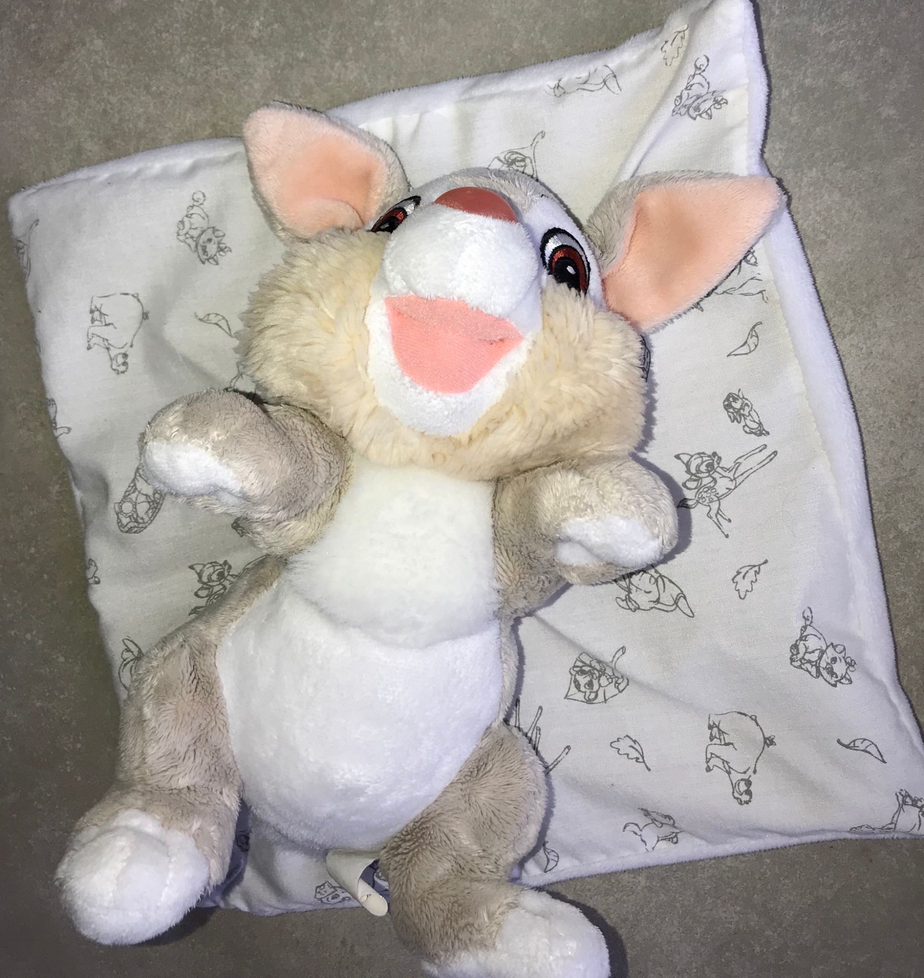 Doudou Lapin Panpan Disney Nicotoy Simba Dickie Peluche Couverture Thumper Dumbo Feuille De Chene Chat Marie Bambi Faon Peluche Jouet Bebe Blanket Baby Rakuten