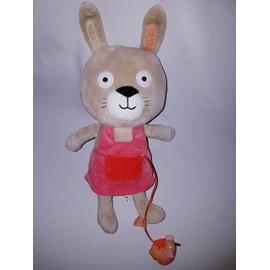 Doudou Lila Lapin Poule Dans La Poche Oxybul Fnac Eveil Et Jeux Orange Rose Marron Jouet Bebe Naissance Peluche Enfant Soft Toys Rakuten