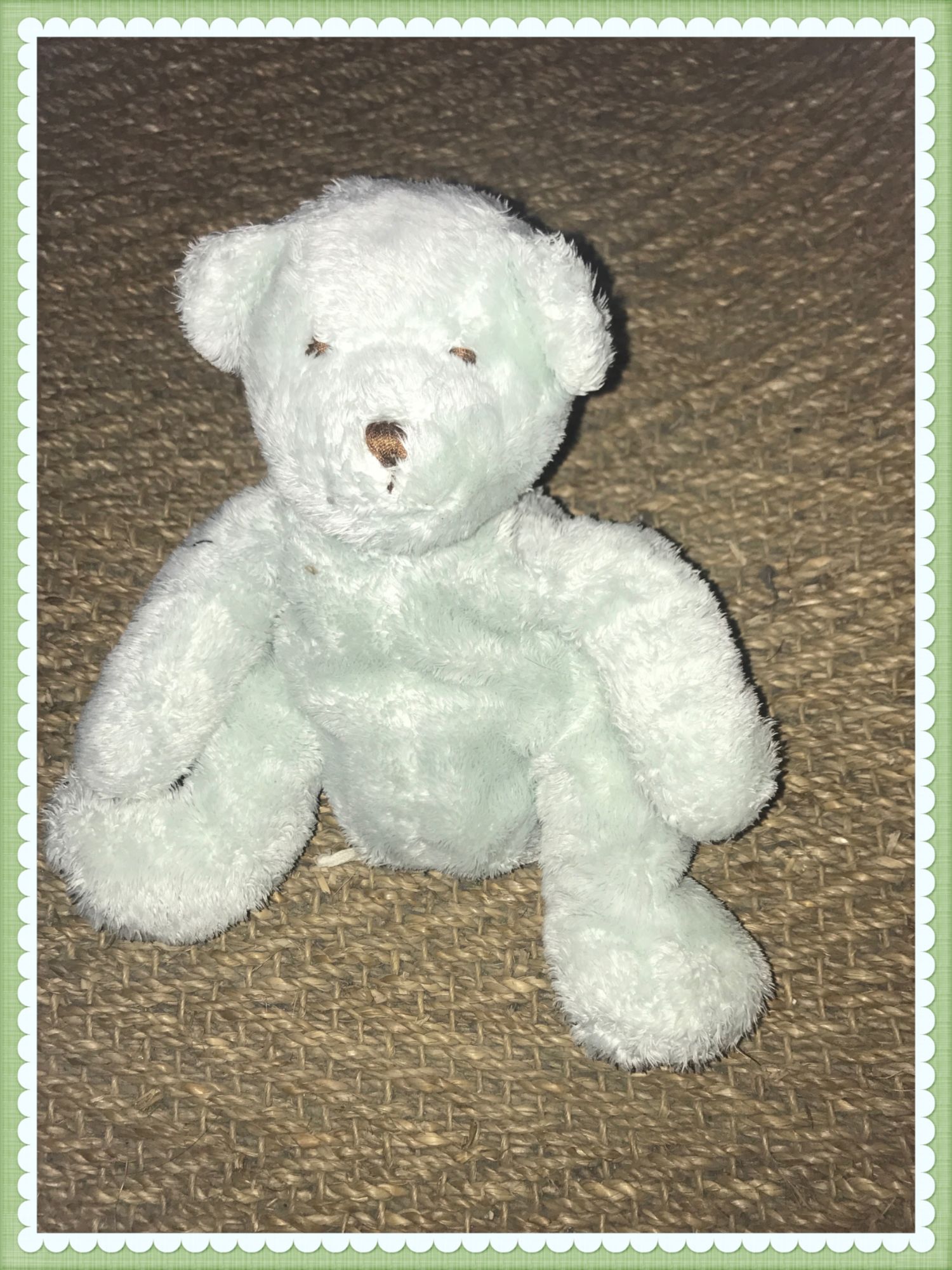 Doudou Ours Vert Pastel Dpam Ourson Bebe Naissance Vert Menthe Du Pareil Au Meme Rakuten