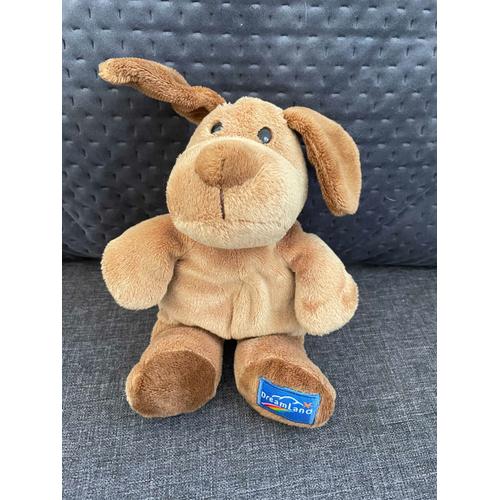 Doudou Peluche Chien Marron Brun Hund Dog Nicotoy Dreamland