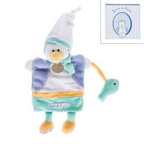 Doudou Peluche Doudou Et Compagnie Graine Graines De Doudou Pingouin Auk Pinguin Bonnet Nuit Grelot Lot A12006 D'activits D'veil Marionnette Main Poisson Fish Dc2194 Violet Jaune Vert Blanc D&c & 