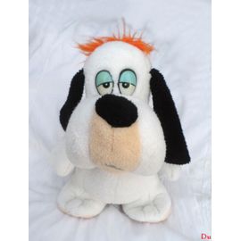 Doudou Peluche Droopy Le chien de Tex Avery Blanc Et Noir Nounours 32 cm | Rakuten